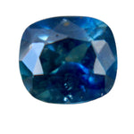 1.09 Carat Natural Blue Green Sapphire β Cushion Cut, Unheated, Transparent, Madagascar Origin