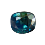1.32ct Natural Blue Green Sapphire | Cushion Cut Gem