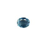 1.08ct Natural Blue Green Sapphire – Oval Cut Peacock Gemstone, Eye Clean, Loose for Engagement Ring | Sapphire Pal