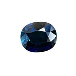 3.05ct Natural Blue Green Sapphire β Oval Cut, VVS1 Clarity, Earth Mined and Certified Gemstone for Jewellery Making