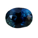 0.71ct Natural Blue Green Sapphire β Oval Cut Peacock Colour, Eye Clean, Earth-Mined, Loose Gem from Madagascar