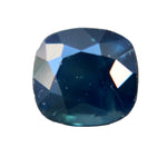 Natural blue-green sapphire cushion cut 1.43 ct Madagascar