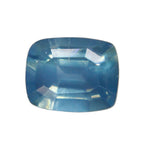 0.73 ct natural blue green sapphire cushion cut heated Madagascar stone – Sapphire Pal