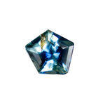0.95 Carat Natural Blue Green Sapphire – Freeform Cut | Unheated Gems- Sapphire pal
