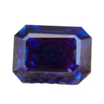 Natural Blue - Purple Sapphire 1.32ct β Ceylon Bi - Color, Unheated, Emerald Cut (Eye - Clean) - Sapphire pal