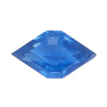 Natural Blue Sapphire 0.59ct Kite Cut Unheated Ceylon VVS Loose Gemstone - Sapphirepal