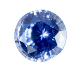 Natural Blue Sapphire – 0.85 Carat Round Cut | VVS Clarity | Ceylon Origin | Unheated - Sapphirepal
