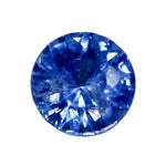 Natural Blue Sapphire – 2.61 Carat Round Cut from Ceylon - Sapphire pal