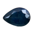 Natural blue sapphire 1.05 carat pear cut loose gemstone Madagascar