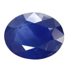 Natural blue sapphire 1.40ct oval cut heated Ceylon gemstone