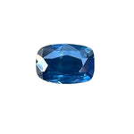 Natural blue sapphire 1.65 carat cushion cut loose gemstone Ceylon