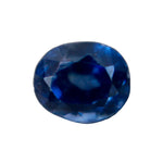 unheated natural blue sapphire 0.70 carat oval cut Ceylon loose gemstone Australia