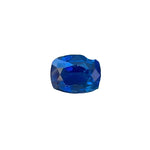 natural blue sapphire 1.36 carat cushion cut loose gemstone VS clarity engagement stone