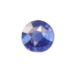 Natural blue sapphire round cut 1.16 carat unheated Ceylon loose gemstone VS clarity