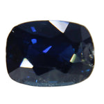 Natural Blue Sapphire 0.62 ct cushion cut, Madagascar origin, unheated (untreated), I clarity — Sapphire Pal