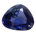 Natural blue sapphire 0.95 carat trillion cut Ceylon loose gemstone