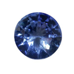 Natural Blue Sapphire 0.61 ct – Round Cut (Ceylon, VS, 5.65 mm)