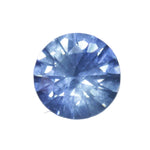 0.54 ct round natural blue sapphire 5 mm Ceylon SI