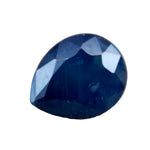Natural blue sapphire 0.63 carat pear cut loose gemstone from Madagascar