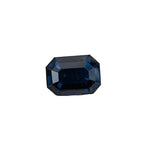 Natural blue spinel 1.32 carat emerald cut VVS Ceylon loose gemstone