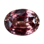 Natural unheated brown sapphire oval cut 1.23 carat Ceylon loose gemstone