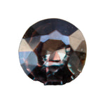 Natural unheated brown sapphire round cut 0.83 carat Madagascar loose gemstone