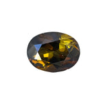 Natural Bi-Coloured Tourmaline 5.46ct | Oval Cut Brown Yellow Gemstone | Sri Lanka | Loose Tourmaline for Rings - Sapphire pal