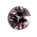 0.81ct Brownish Purple Sapphire | Round Cut | Eye Clean | Unheated Gem for Custom Jewelry - sapphire pal