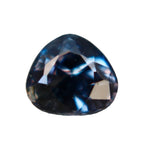 0.96ct Natural Brownish Purple Sapphire | Trillion Cut | VS Clarity | Ethical Loose Gemstone - sapphire pal