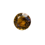 2.02ct Brownish Yellow Tourmaline β Natural Round Cut Gemstone | Untreated Ceylon Origin - Sapphire pal