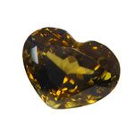 2.66ct Heart Cut Brownish Yellow Tourmaline β Natural Untreated Gem from Madagascar - Sapphire pal