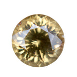 Brownish Yellow Zircon 1.40ct | Round Cut Gemstone | Ceylon Origin