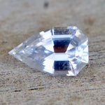 Natural Ceylon White Sapphire – 1.58 Carat Modified Trillion Cut - Sapphirepal
