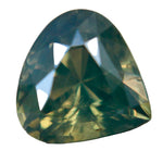 Natural colour change sapphire 2.60 carat pear cut unheated Madagascar loose gemstone