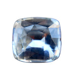 Natural colourless white sapphire 2.13 carat cushion cut Ceylon loose gemstone