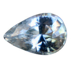 1.18 ct Natural Colorless (White) Sapphire, Pear Cut, Ceylon origin, unheated untreated, VVS clarity – Sapphire Pal