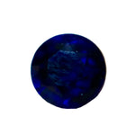 Natural Deep Blue Ceylon Sapphire 0.62ct Round Cut โ Earth Sourced Royal Blue Loose Sapphire - Sapphirepal