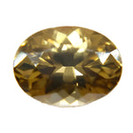 4.65 Carat Natural Dijon Yellow Zircon Oval Cut Gemstone from Ceylon – VVS Clarity, Untreated