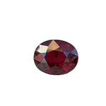 Natural Ceylon garnet 4.25 carat oval cut VVS1 untreated loose gemstone