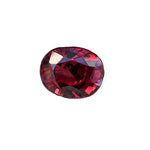 Natural garnet, 3.65ct oval 9.80×8.00×5.50mm, Ceylon origin, eye-clean, untreated – Sapphire Pal