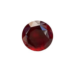 7.50 Carat Natural Garnet | Round Cut Ceylon Gemstone | Loose Red Garnet for Jewellery