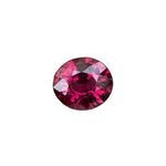 3.95ct natural garnet oval cut untreated Ceylon gemstone