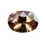 0.88 Carat Natural Golden Brown Sapphire Oval Cut Loose Gemstone – Eye Clean, Untreated