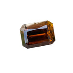 12ct Golden Brown Tourmaline β Emerald Cut Gemstone - Sapphire pal