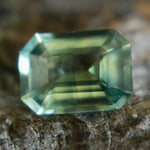 Natural Green Sapphire – 1.12 Carat Emerald Cut | Eye Clean | Unheated Gem - Sapphirepal