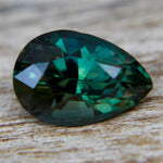 Natural Green Sapphire – 1.12 Carat Pear Cut from Ceylon - Sapphirepal