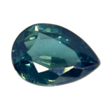 Natural Green Sapphire 1.15 Carat Pear Cut Loose Gemstone from Australia - Sapphirepal