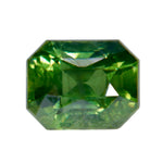Natural Green Sapphire 1.17 Carat Emerald Cut Loose Gemstone - Sapphirepal