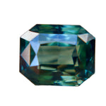 Natural Green Sapphire 1.19 Carat Emerald Cut Loose Gemstone from Madagascar - Sapphirepal