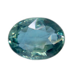 Natural Green Sapphire 1.24 Carat Oval Cut Loose Gemstone from Madagascar - Sapphirepal